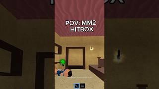 POV MM2 HITBOX #mm2 #hitbox #shorts