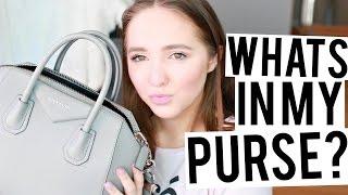 What's in My Purse? Givenchy Antigona | Kenzie Elizabeth