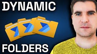 How to create a Dynamic Folder & Save Files using Power Automate