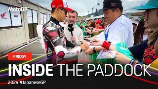 The Japanese fans steal the show in Inside The Paddock with their crazy gifts  | 2024 #JapaneseGP