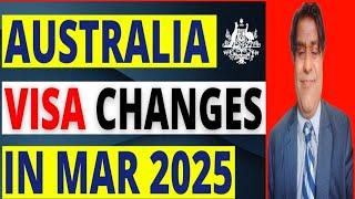 Australia immigration Breaking updates of MARCH 2025 