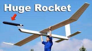 Giant RC Rocket Plane