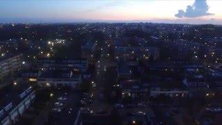 Ijsselmonde met een drone gefimlt (kort)