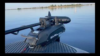 Электромотор Sea-Pro 80L 72" первый опыт использования