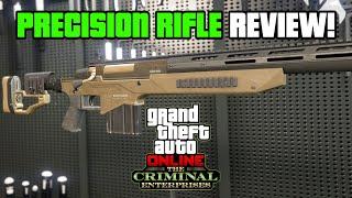 GTA 5 - NEW Weapon Testing - Precision Rifle Review (The Criminal Enterprises DLC)