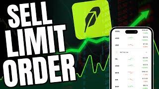 Sell Limit Order Robinhood  (Step By Step Tutorial)