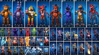 FNAF 1 2 3 4 5 6,UCN & AR DLC Skins Workshop Animations