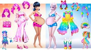 Frozen Elsa & Ladybug family Maternity fashion revealed | Style wow