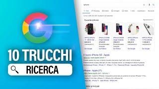 10 TRUCCHI per RICERCHE AVANZATE su GOOGLE