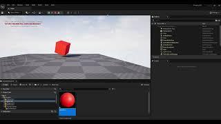 UE5 Blueprints Tutorial 012-4 Nodes: Event Tick, Add Actor Local Rotation