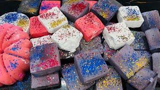 Variety Texture Dyed Chalk ASMR Crush | Oddly Satisfying ASMR