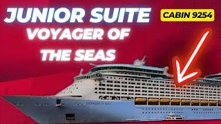 Room Tour of Voyager of the Seas in Junior Suite 9254!