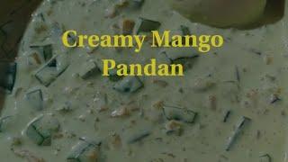 How to make Creamy Mango Pandan (easy way)