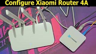 How to setup mi router 4A