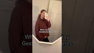 What I eat in a day with gestational diabetes #whatieatinaday #gestationaldiabetes