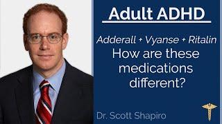 ADHD Meds + ADHD Treatment -  Adderall + Vyvanse + Ritalin - How Are the Medications Different?