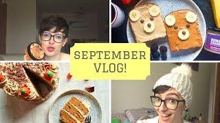 BODY SHOP HAUL + CAKE! - September Vlog