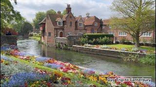 Day Trip to CANTERBURY [4K]