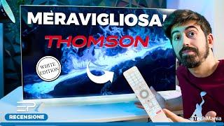 COSÌ SI FANNO LE SMART TV! THOMSON 43UA5S13W White Edition Google TV 4K, | Recensione