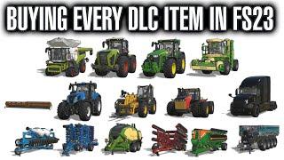 I Bought Every DLC Item in FS23 (so you don't have to)