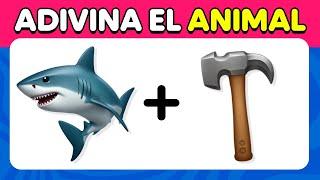 Adivina 40 Animales Por los Emojis 🪼 Adivina el Emoji Raro 