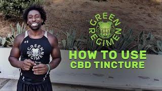 How To Use CBD Tincture