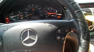 Mercedes W210 service reminder reset/ сброс сервисного интервала