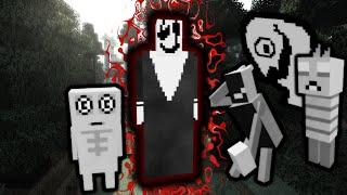 Gaster (w/Followers & Goner Kid) in Minecraft 1.9 (Undertale Mod 1.2.0)