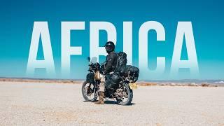 Dirt tracks, African wildlife, epic landscapes on my motorbike adventure - Episode 10