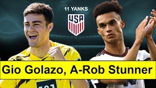 Gio Reyna Golazo, Antonee Robinson DESTROYS Liverpool l USMNT Top 10