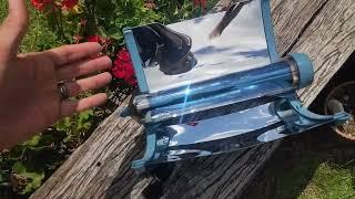 GoSun Fusion and Solar Oven Kit - first time - Solar Oven cooking