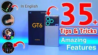 Realme GT 6 5G Tips And Tricks In English | Realme GT 6 Tips And Tricks | Top 35+