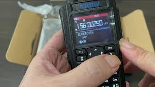 Radtel RT-490 GPS and Bluetooth function