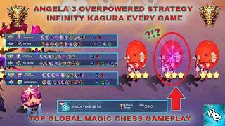 OVERPOWERED UNLIMITED 3 STAR KAGURA FT ANGELA 3  -BEST MAGIC CHESS SYNERGY- Mobile Legends Bang Bang