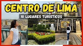 10 lugares en el CENTRO DE LIMA que debes visitar - Perú 2024