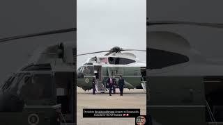 Donald Trump departs to Kananaskis,Canada for the G7 Summit #usa #canada #donaldtrump #trumpnews
