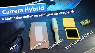 Carrera Hybrid: Reifen reinigen - 4 Methoden im Vergleich! 