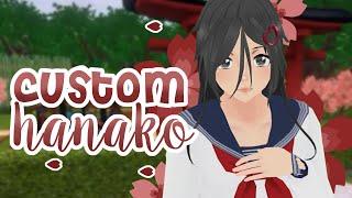 Play As my custom Hanako +DL - Yandere Simulator