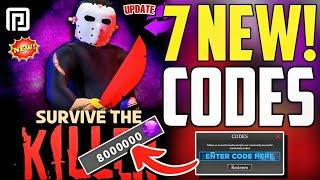 ️CRAFTING!CODES️SURVIVE THE KILLER ROBLOX CODES 2024 - SURVIVE THE KILLER CODES