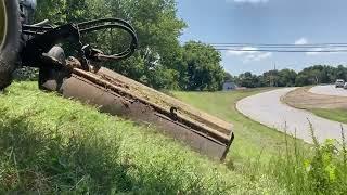 Mowing again on Jake Alexander Blvd-Salisbury NC