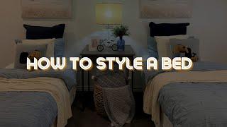 How to Style a Bed | Everything You Need to Know When Staging to Sell