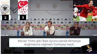 ALMANYA DİREKTÖRÜ NAGELSMANN'DAN 'KENAN YILDIZ VE TÜRKİYE' SÖZLERİ!