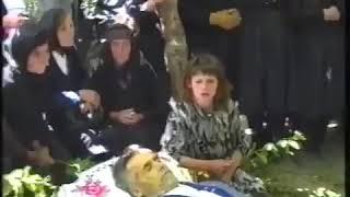 North Albanian Funeral Tradition called Gjama