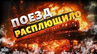 ‼️Страшное ЧП в России! Поезд сорвался с рельсов под Брянском — власти молчат о причинах