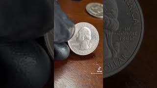 Coin scanning app review! #coinsnap #coin #coinscan #quarter #shorts