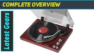 Immersive Vinyl Experience: TechPlay TCP4530 Turntable Review