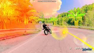 YAMAHA DT 125 STUNT bajando palmas‼️ 🟢MAPA GTA MEDALLO🟢