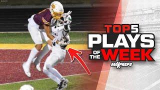 MaxPreps Top 5 High School Football Plays of Week 5 | 2024 Season 