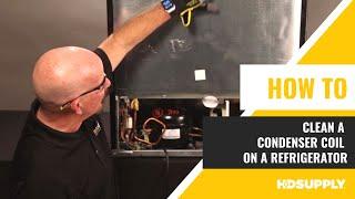 How to Clean a Condenser Coil on a Refrigerator | HD Supply