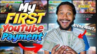 My FIRST YOUTUBE PAYMENT | My YouTube Journey | Youtube Income